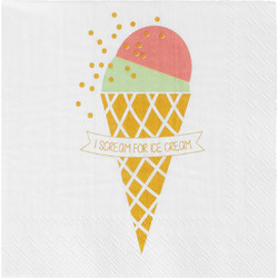 Raeder - Χαρτοπετσέτα Cocktail I Scream For Ice Cream