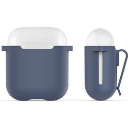 Θήκη Μεταφοράς AhaStyle PT05 Apple AirPods Belt Clip Σκούρο Μπλε