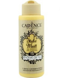 Ακρυλικό χρώμα Style Matt - 120ml - Light Yellow