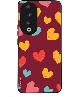 Sonique Heart Series Θήκη (Honor 90 5G) Μπορντώ