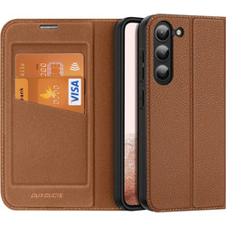 Dux Ducis Skin X2 Wallet Brown (Samsung Galaxy S23 Plus)