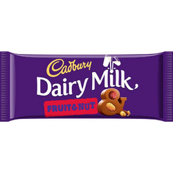 Σοκολάτα Γάλακτος Cadbury Dairy Milk Fruit and Nut