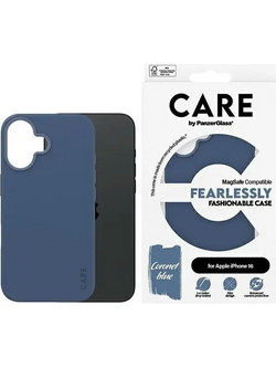 PanzerGlass CARE by Fashion Case iPhone 16 6.1 blue/blue MagSafe 1381 - (PAN000885-0)