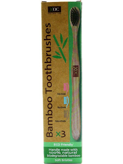 Xpel Bamboo Toothbrush 3τμχ