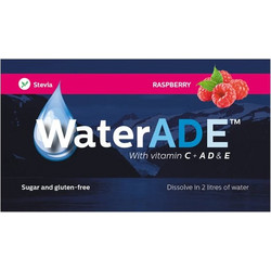 Waterade Raspberry Βιταμινούχο Στιγμιαίο Ρόφημα σε Σκόνη με γευση βατομουρο, 10gr