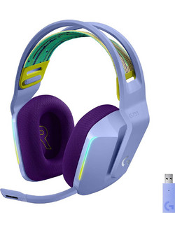 Logitech G733 Ασύρματο Gaming Headset Over Ear Lilac