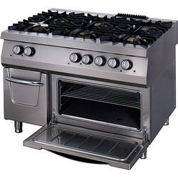 Premium Stove - 6 Burners - Triple Unit - 90cm Deep - Gas incl Electric Oven