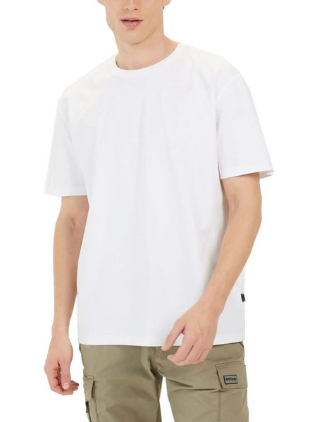 T-SHIRT CAMEL ACTIVE BACK PRINT 409700-5T27 01 ΛΕΥΚΟ
