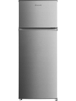 Brandt BFD4355EX Δίπορτο Ψυγείο 204lt Υ143xΠ55xΒ55cm Inox