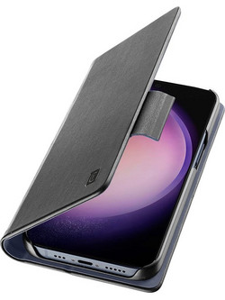 Cellularline Book Case - Case Samsung Galaxy S24 Ultra (Black) - (BOOK3GALS24UK)