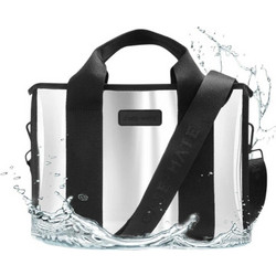 Case-Mate Mini Travel Tote Γυναικεία Τσάντα Χειρός Silver Chrome CM055614