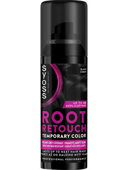 Syoss Root Retoucher Black Spray Βαφής Μαλλιών 120ml