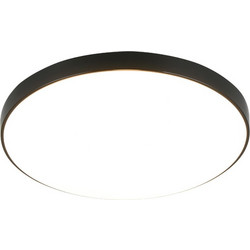 Φωτιστικό Μπάνιου Πλαφονιέρα Spica LED 18W 4000K 2000Lm IP44 Πλαστικό Μαύρο