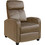 Woodwell Πολυθρόνα Relax Βελούδινη Καφέ Porter E9781,2