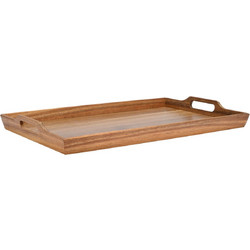 Δίσκος Σερβιρίσματος Allure Ορθογώνιος 48X31X5Cm Με Λαβές Μεταφοράς Estia