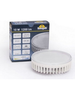 ΛΑΜΠΑ LΕD GX53 10W 1200LM 3000Κ -30+80oC H3.LED.G53.3K FUMAGALLI