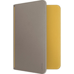 UNIQ Passport Case Belmont RFID gray yellow - (UNIQ-BELMONT-FGRYCYEL)