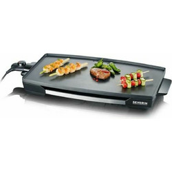 Severin KG 2397 Ηλεκτρική Ψησταριά Πλάκας 2200W με Ρυθμιζόμενο Θερμοστάτη 59x34cm
