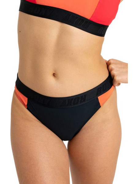 Roxy Active Colorblock Bikini Slip Μαύρο ERJX405005