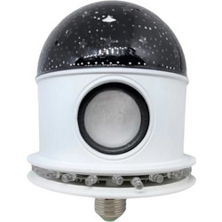 Φωτορυθμικό με ηχείο Bluetooth - Λάμπα Ε27 - Star Magic Ball - 235987
