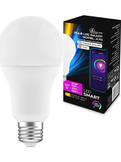EXTRALINK Smartlife E27 A70 | Led Bulb | 2700-6500k Wifi 220-240V - (Led E27 A70)
