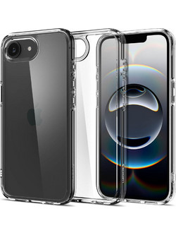 Spigen Ultra Hybrid Case for iPhone 16e / 17e - Transparent