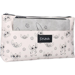 STITCH - Cute & Fashion - Double Cosmetic Bag '30x18x8cm'