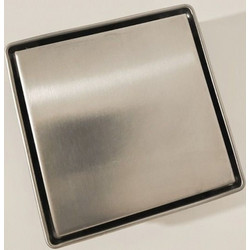 Σχάρα INOX Επιγεμιζόμενη 12mm Χ 12mm Έξοδος Φ100 Διπλής όψης Lowe