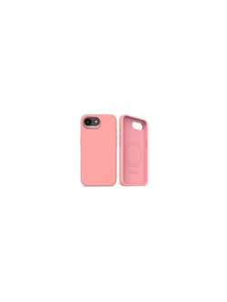 Decoded AntiMicrobial Silicone Backcover iPhone 16e Bubble Gum