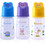 Lorelli Πλαστικό Μπιμπερό με Θηλή Σιλικόνης 0m+ Animals Hood Purple 125ml 1020075-2