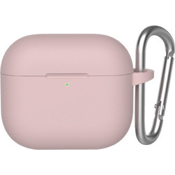 Blueo AirPods 3 Θήκη Σιλικόνης Ροζ της Άμμου