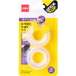 DELI ΚΟΛΛΗΤΙΚΗ ΤΑΙΝΙΑ ΔΙΑΦΑΝΗ ΜΕ ΒΑΣΗ 18mmX27.4m STICK UP (231.671371)