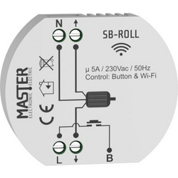 Smart Ελεγκτής ρολών 230V/5A (Wi-Fi) SB-ROLL