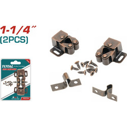 TOTAL ΣΤΟΠ ΠΟΡΤΑΣ ΚΥΛΙΝΔΡΙΚΑ 1-1/4" 2ΤΕΜ (TRC2304)
