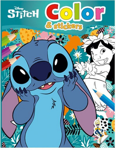 ΒΙΒΛΙΟ ΖΩΓΡΑΦΙΚΗΣ A4 ΜΕ ΑΥΤΟΚΟΛΛΗΤΑ STITCH 32ΣΕΛ. 2ΣΧΕΔΙΑ