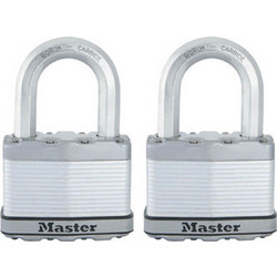 MasterLock Σετ 2 λουκέτα EXCELL υψίστης ασφαλείας 52mm
