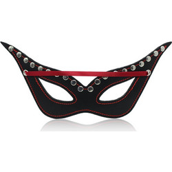 Fantasy Pleasure Mask Black Red