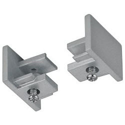 Τερματική Τάπαs Trio Lighting DUOLINE Τιτάνιο Πλαστικό - 703087