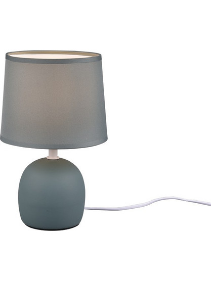 Trio Lighting R50802615 Πορτατίφ E14 Γκρι Φ16xΥ26cm