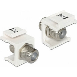Keystone F type F/F 86300 - Λευκό 86300