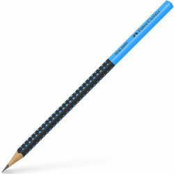 Μολύβι Faber-Castell Grip 2001 2B Μαύρο και Μπλε
