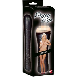 You2Toys Pussy to Go Pocket Pussy Αυνανιστήρι με Δόνηση Black