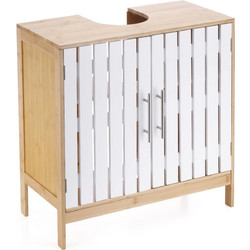 Έπιπλο ντουλάπι Bamboo για νιπτήρα 60x30x61cm