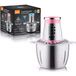Raf Πολυκόπτης Multi 1000W με Δοχείο 3lt (Διάφορα Χρώματα) R-7030 - ΡΟΖ