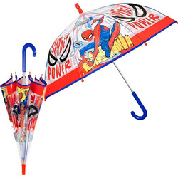 Rain A-75338 Spiderman, Ομπρέλα Παιδική Μπαστούνι, Αντιανεμική, Πολύχρωμο
