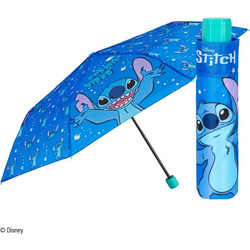 Rain A-75427 Stitch, Ομπρέλα Παιδική, Αντιανεμική, Μπλε