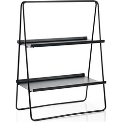 Zone Denmark Ραφιέρα Οργάνωσης Μεταλλική 53x29x75 - A-Table Shelf Unit Black
