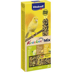Vitakraft Kracker Trio Για Καναρίνια Ακτινίδιο Αυγό Μπανάνα 3 Ταμάχια