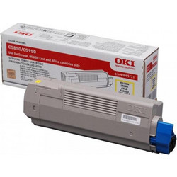 OKI 43865721 Yellow Toner