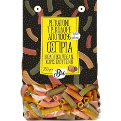 Ριγκατόνι Τρικολόρε απο 100% Όσπρια ΒΙΟ - GREENBAY - 250gr